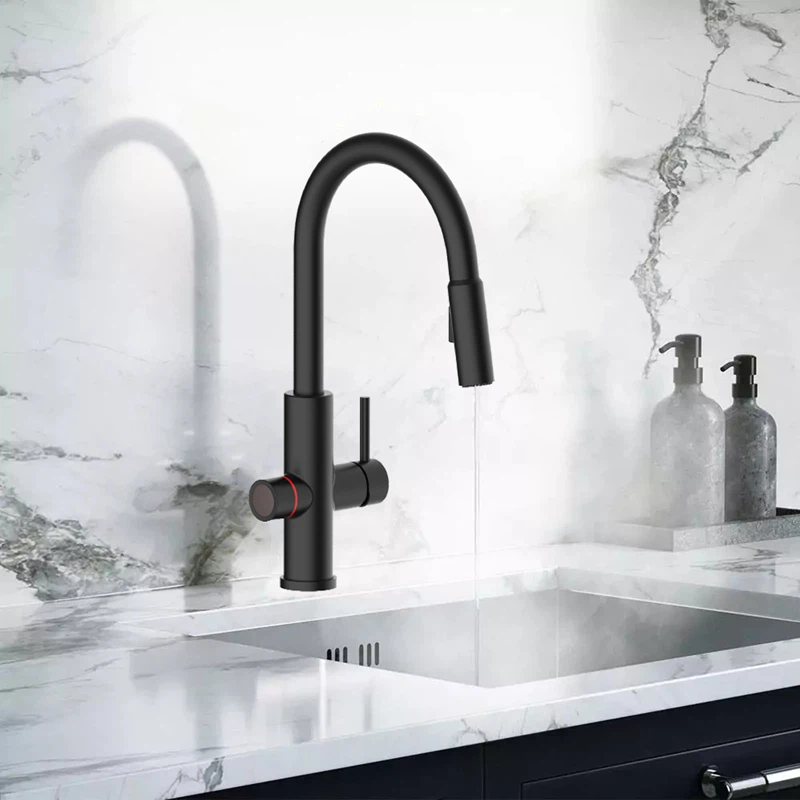 Digital øjeblikkelig varmtvandshane